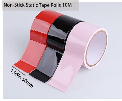 Non-Stick Static Tape Rolls, 3 Pack, Black Red White, Electrostatic Adsorption, No Residue in Saudi Arabia