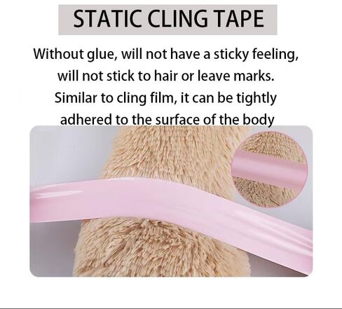 Non-Stick Static Tape Rolls, 3 Pack, Black Red White, Electrostatic Adsorption, No Residue in Saudi Arabia