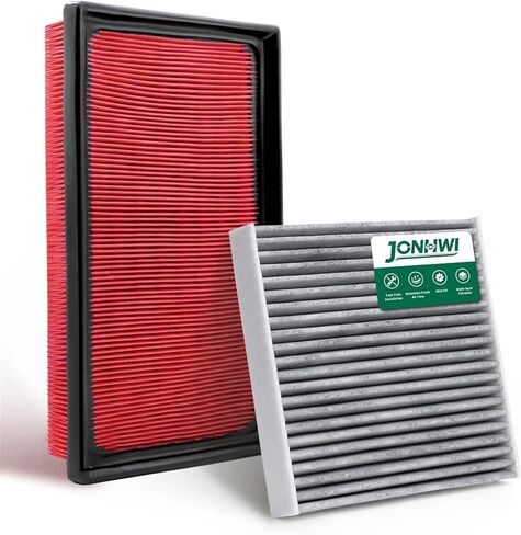Cabin Engine Air Filter Replacement CF12157 & CA12289 for ES300h, UX200, Avalon, Camry, C-HR, Corolla, Corolla Cross, Highlander, RAV4, Sienna, Venza, Only Fits Hybrid in Kuwait