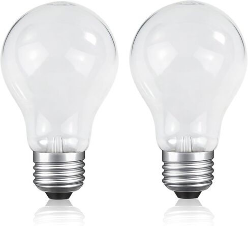 75 Watt Incandescent Light Bulbs, A19 75 WATT Incandescent Light Bulb 75W A19 Shape（ 2PACK in Saudi Arabia