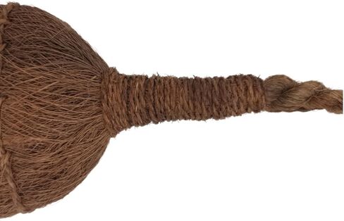Palm Fiber Handheld Small Broom, Natural Bristle, Handmade Mini Fireplace Broom Brush in Saudi Arabia