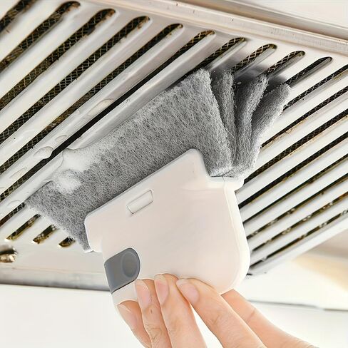 A Versatile Handheld Cleaning Brush Suitable for Windows and Kitchens-Features Easy-to-Use Grooves and Crevice Tools,a Reusable Essential for Dusting at Home. in Saudi Arabia