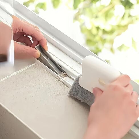 A Versatile Handheld Cleaning Brush Suitable for Windows and Kitchens-Features Easy-to-Use Grooves and Crevice Tools,a Reusable Essential for Dusting at Home. in Saudi Arabia