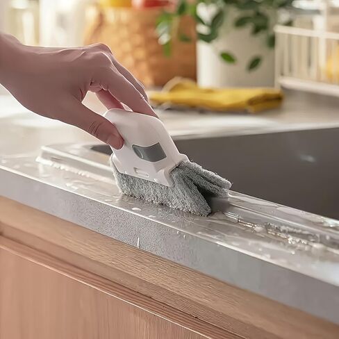 A Versatile Handheld Cleaning Brush Suitable for Windows and Kitchens-Features Easy-to-Use Grooves and Crevice Tools,a Reusable Essential for Dusting at Home. in Saudi Arabia