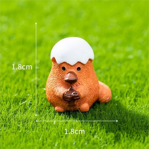 Cute Mini Creative Forest Animals, Hooded Platypus Hinge Heads Decorative Topper Set 6PCS, Home Decoration,Magnetic Hinge Head Toppers Door Hinge in Saudi Arabia