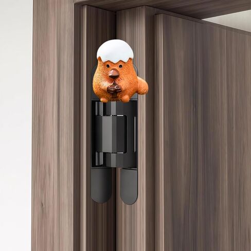 Cute Mini Creative Forest Animals, Hooded Platypus Hinge Heads Decorative Topper Set 6PCS, Home Decoration,Magnetic Hinge Head Toppers Door Hinge in Saudi Arabia