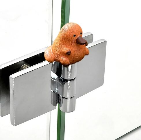 Cute Mini Creative Forest Animals, Sitting Platypus Hinge Heads Decorative Topper Set 6PCS, Home Decoration,Magnetic Hinge Head Toppers Door Hinge in Saudi Arabia
