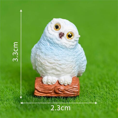 Cute Mini Creative Forest Animals, White Owls Hinge Heads Decorative Topper Set 3PCS, Home Decoration,Magnetic Hinge Head Toppers Door Hinge in Saudi Arabia