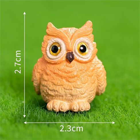 Cute Mini Creative Forest Animals, Standing Owls Hinge Heads Decorative Topper Set 3PCS, Home Decoration,Magnetic Hinge Head Toppers Door Hinge in Saudi Arabia