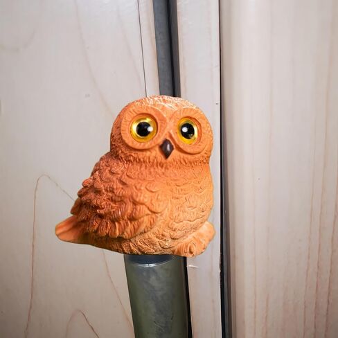 Cute Mini Creative Forest Animals, Sitting Owls Hinge Heads Decorative Topper Set 3PCS, Home Decoration,Magnetic Hinge Head Toppers Door Hinge in Saudi Arabia