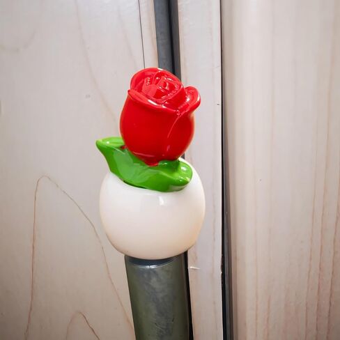 Cute Mini Creative Small Flower Potted Plant, Moss Gardening Flowers Hinge Heads Decorative Topper Set 6PCS, Home Decoration,Magnetic Hinge Head Toppers Door Hinge in Saudi Arabia