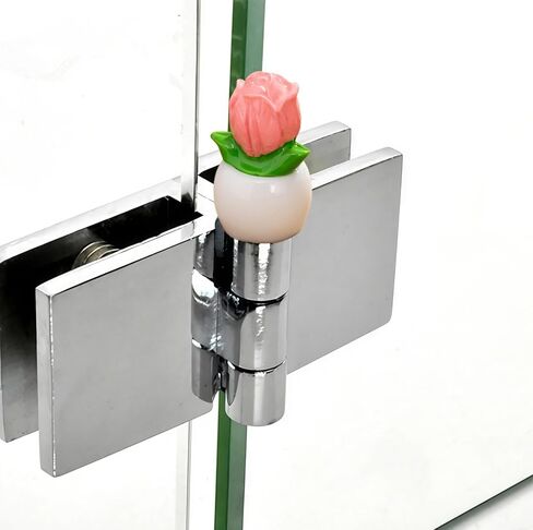Cute Mini Creative Small Flower Potted Plant, Tulip Hinge Heads Decorative Topper Set 6PCS, Home Decoration,Magnetic Hinge Head Toppers Door Hinge in Saudi Arabia