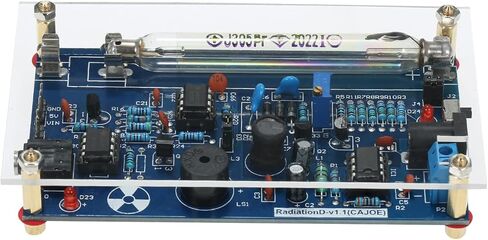 Shkalacar Assembled Geiger Counter Kit, Assembled Radiation Detector System, DIY Miller Tube Tube Nuclear Radiation Experimental Module Detector Geiger Counter Kit Module in Saudi Arabia