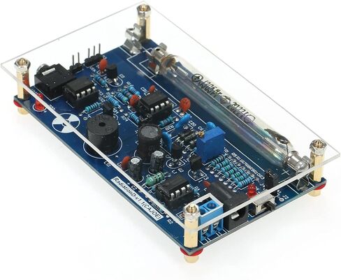 Shkalacar Assembled Geiger Counter Kit, Assembled Radiation Detector System, DIY Miller Tube Tube Nuclear Radiation Experimental Module Detector Geiger Counter Kit Module in Saudi Arabia