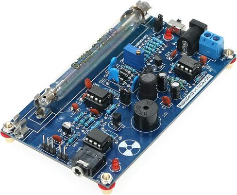 Shkalacar Assembled Geiger Counter Kit, Assembled Radiation Detector System, DIY Miller Tube Tube Nuclear Radiation Experimental Module Detector Geiger Counter Kit Module in Saudi Arabia