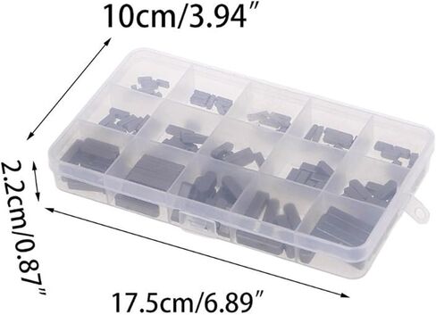 Parallel Drive Shaft Keys,Round Ended Feather Key, 140pcs Round Ended Feather Key Parallel Drive Shaft Keys Set 8mm 10mm 12mm 16mm 20mm 25mm 30mm Hardware with Box in Kuwait