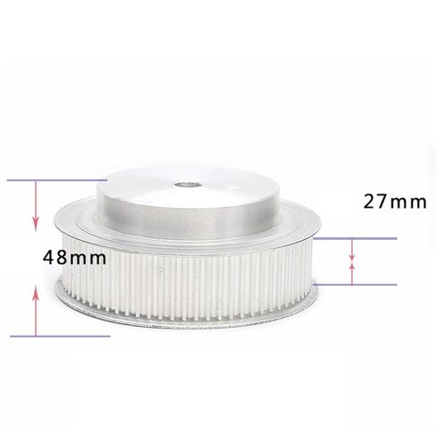 Timing Belt Drive Pulley 5M Inner Hole 16mm Aluminum Timing Belt Pulley 95Teeth Synchronous(Width 27mm) in Saudi Arabia