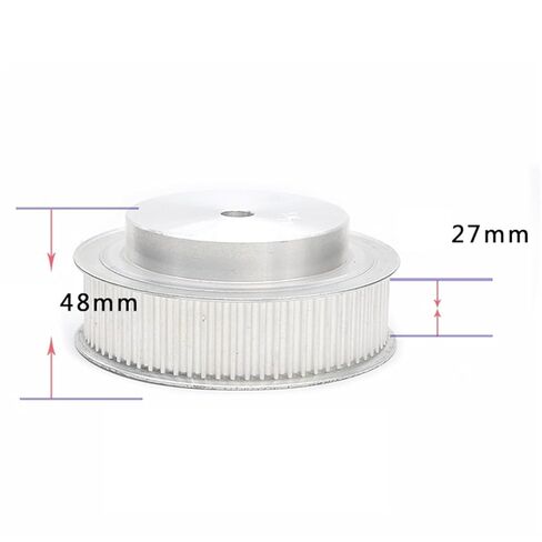 Timing Belt Drive Pulley 5M 90T Timing Belt Pulley Width 21/27mm Bore 16mm for CNC(Width 27mm) in Saudi Arabia