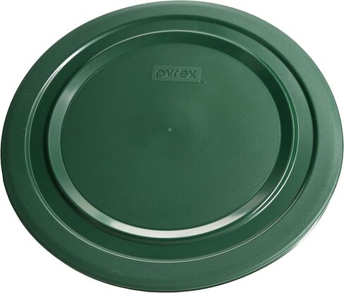 Pyrex 7404-PC 4.5-Quart Thyme Green Food Storage Replacement Lid (4-Pack) - Made in USA in Saudi Arabia