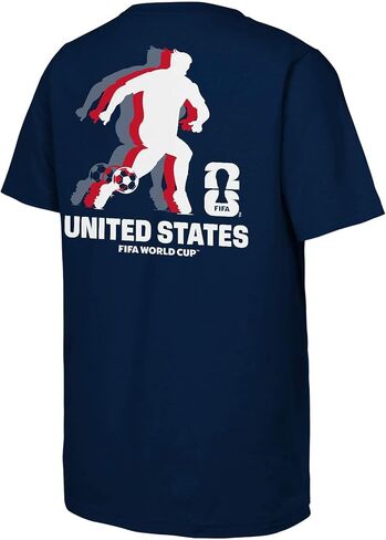 FIFA World Cup 2026 Kids Youth 8-20 Official Country Wordmark Graphic T-Shirt in Saudi Arabia