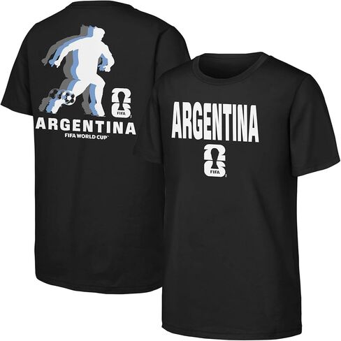 FIFA World Cup 2026 Kids Youth 8-20 Official Country Wordmark Graphic T-Shirt in Saudi Arabia