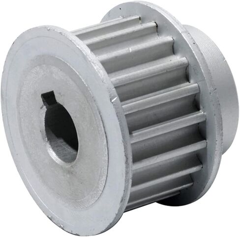 Zyaobei-Timing Pulley Timing Pulley HTD5M-20T with Keyway Transmission Pulley 16mm Belt Width 8/10/12/12.7/14/15mm Bore 5M 20Teeth Gear Belt Pulley, Used widely in Saudi Arabia