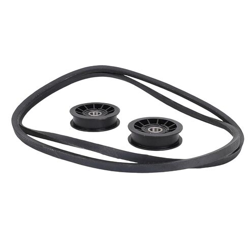 V Idler Pulley Flat Idler Pulley Kit with Drive Belt 756-05024 756-05032 Replacement for Cub Cadet XT1-GT 50 XT1-GT54 FAB XT1-LT42 XT1-LT46 in Saudi Arabia