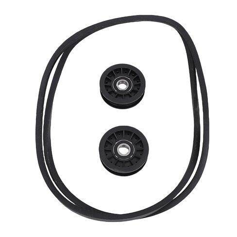 V Idler Pulley Flat Idler Pulley Kit with Drive Belt 756-05024 756-05032 Replacement for Cub Cadet XT1-GT 50 XT1-GT54 FAB XT1-LT42 XT1-LT46 in Saudi Arabia
