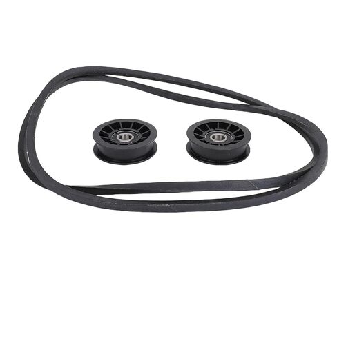 V Idler Pulley Flat Idler Pulley Kit with Drive Belt 756-05024 756-05032 Replacement for Cub Cadet XT1-GT 50 XT1-GT54 FAB XT1-LT42 XT1-LT46 in Saudi Arabia