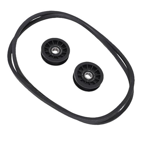 V Idler Pulley Flat Idler Pulley Kit with Drive Belt 756-05024 756-05032 Replacement for Cub Cadet XT1-GT 50 XT1-GT54 FAB XT1-LT42 XT1-LT46 in Saudi Arabia