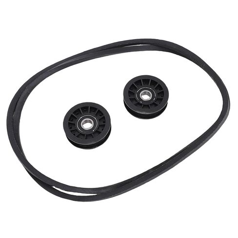 V Idler Pulley Flat Idler Pulley Kit with Drive Belt 756-05024 756-05032 Replacement for Cub Cadet XT1-GT 50 XT1-GT54 FAB XT1-LT42 XT1-LT46 in Saudi Arabia