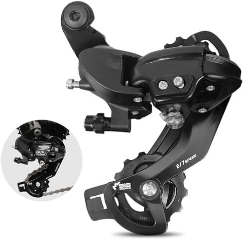 Derailleur الخلفي RD-TY300 6/7Speed ​​Rear Derailleur مثبت مباشر للدراجات الهجينة/الركاب، الدراجة الجبلية، دراجة الطريق، دراجة درب الثلج in Kuwait