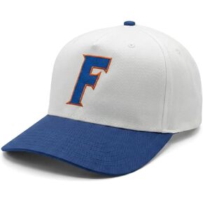 Officially Licensed University Florida Gators Hat Classic MVP White/Blue Snapback Adjustable Embroidered Team Logo Baseball Sports Cap in Kuwait