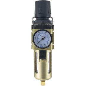 AW2000-02/AW3000-03 وحدة معالجة منظم فلتر الهواء بضاغط هوائي مع مقياس الضغط وفاصل الزيت (AW3000-03، فلتر نحاسي) in Kuwait