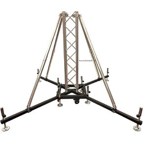 عجلات دعم أرضية مع مقابس تسوية تناسب قاعدة الجمالون العمودية F34 Trussing. يتضمن أذرع دعم الجمالون العمودي! قاعدة مقاس 25 × 25 بوصة! in Kuwait
