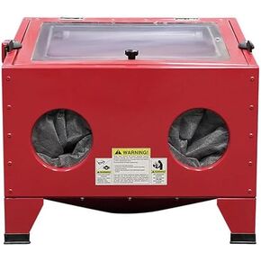 حجرة السفع الرملي الاحترافية مع أقسام مجوفة مدمجة لمنع تشتت الغبار، مناسبة لمعالجة المجوهرات. in Kuwait