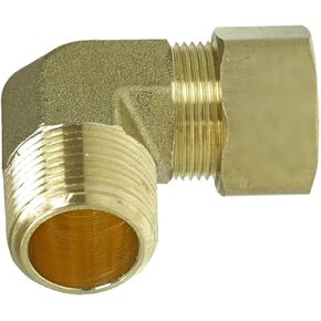 69JJ تركيب كوع ضاغط الهواء - لجزء توصيل أنظمة أنابيب ضاغط الهواء - كوع مطروق - 3/4 بوصة × 3/4 بوصة ضغط X ذكر 90 درجة 200 رطل لكل بوصة مربعة أصفر - أجزاء ضاغط الهواء in Kuwait