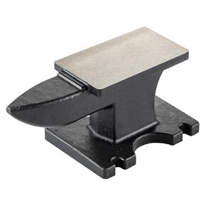 Single Horn Anvil, High Hardness Rugged Round Horn Anvil Blacksmith, Cast Steel Anvil,Compact Design and Stable Base, Forge Tools and Equipment, Metalsmith Tool for Bending and Shaping 25Lbs in Saudi Arabia