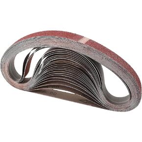 30PCS Sanding Belt 1.5 x 30 inch 60 120 180 240 600 800 1000Grit Sander Belts Sandpaper in Kuwait