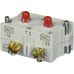 Eaton 10250T3 كتلة اتصال التبديل، قطر 30.5 مم، أطراف لولبية، جهات اتصال DPDT-2NC in Kuwait