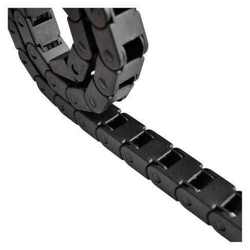 10 x 10mm L1000mm Cable Drag Chain Wire Carrier with end connectors for Router Machine Tools in Saudi Arabia