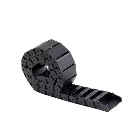 Plastic Cable Chain 18 * 18/18 * 25/18 * 37/18 * 50mm Wire Cable Carrier with End Connector Towline Router Milling Machine Tool Part(1PC 18X37 MM_23X28 MM) in Saudi Arabia