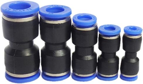 PU4 10Pcs Air Pneumatic 4mm to 4mm Straight Push in Connectors Quick Fittings in Saudi Arabia