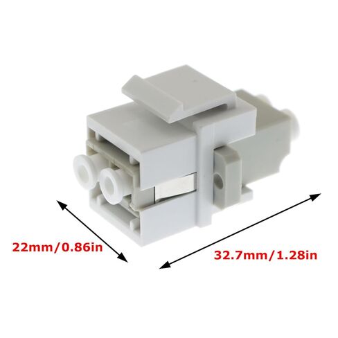 المفاجئة على LC UPC دوبلكس الألياف البصرية مقرنة كيستون جاك LC دوبلكس وضع واحد / وحدة مقرنة الألياف البصرية المتعددة in Kuwait