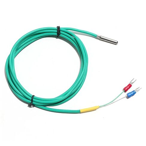 K-Type Thermocouple Silicone Flexible Wire Stainless Steel 304 Probe 5 * 30mm 1Pcs(Length 4M) in Saudi Arabia