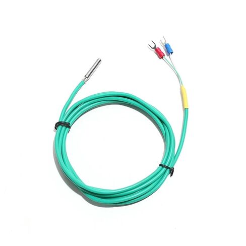 K-Type Thermocouple Silicone Flexible Wire Stainless Steel 304 Probe 5 * 30mm 1Pcs(Length 4M) in Saudi Arabia