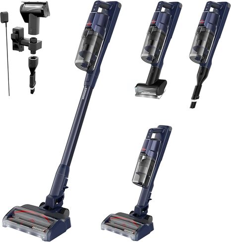 Bissell PowerClean DualBrush 280W Self-Standing Cordless Vacuum, DualBrush & AutoAdapt Tech, Self-Cleaning Brush Roll, Strong Suction, Removeable Battery, Upholstery Tool & Bright Headlights, 4196K in Saudi Arabia