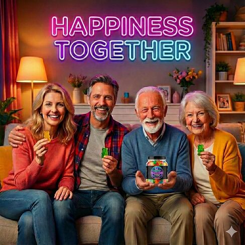 Hemp Gummies For Deep Sleep Peace And Relaxation-Hemp Edibles Fruity Candy-Made In USA-95 Gummy Bears in Kuwait