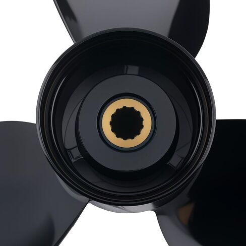 maXpeedingrods 3 Blades 13 1/4 X 17 Aluminum Boat Propeller for Johnson Evinrude Outboard 40-140 HP 13 Spline Tooth, RH, Parts No# 765183 in Saudi Arabia