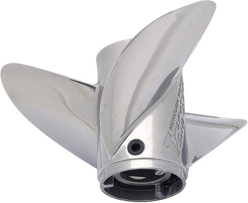 MERCURY 8M0151382 Tempest Plus 3-Blade Stainless Steel Propeller, 14.6" Diameter x 21" Pitch, Right Hand Rotation in Saudi Arabia
